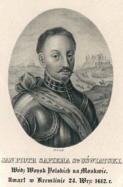 扬·皮奥特·萨皮哈（Jan Piotr Sapieha）1569-1611。 作者 威廉洪迪乌斯