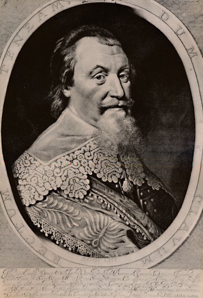 Axel Oxenstierna，Sodermore伯爵，瑞典政治家，17世纪 1894年 作者 威廉·雅各布松·德尔夫