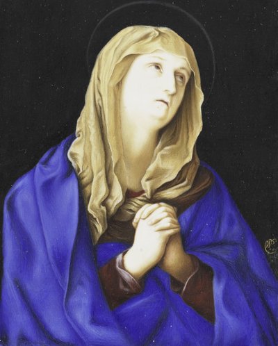 麦当娜 作者 Guido Reni（复制后）
