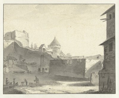 南特埃尔德雷桥的景观 作者 Jan Asselijn（拒绝归因）