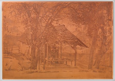 附属建筑，甘巴尔 作者 威廉·阿诺杜斯·维特森