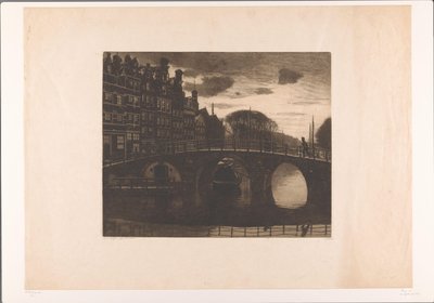 阿姆斯特丹 Brouwersgracht 作者 威廉·阿诺杜斯·维特森