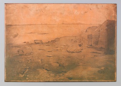加拿大圣安德鲁斯的岩石海岸 作者 威廉·阿诺杜斯·维特森