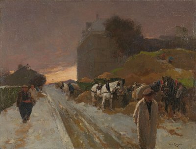 蒙马特街道 作者 Willem de Zwart