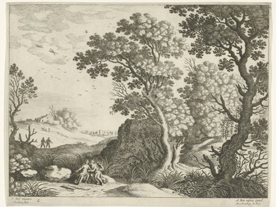 戴安娜和仙女的风景画
意大利风景画（系列名称） 作者 威廉·范尼兰特 (II)