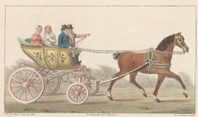扎安玩具车，1824 年
扎恩河上的北荷兰玩具手推车/Voiture de plaisance, dite Speelwagentje au Zaan（标题见实物） 作者 埃弗特·马斯坎普