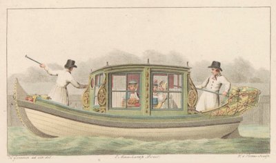 扎安帐篷游艇, 1816
Een Noord-Hollandsch Tentjagtje aan de Zaan / Une barque de Compagnie nommée Tentjagje à Zaandam（标题见实物） 作者 埃弗特·马斯坎普