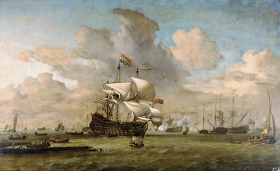 荷兰，1692年 作者 Willem van de Velde the Younger