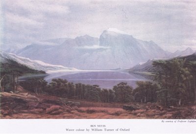 Ben Nevis, from British Adventure published by Collins 作者 约瑟夫·马洛德·威廉·特纳