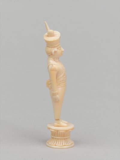 White pawn, chess piece, India 作者 威廉（之后）汉密尔顿