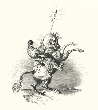 Horseman Of Brass (engraving) 作者 威廉（后）哈维