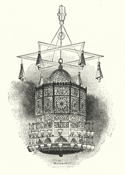 Lantern (engraving) 作者 威廉（后）哈维
