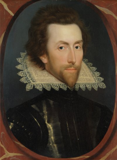 萨德利第五男爵Chandos（约1581-1621）c.1615约瑟夫·格雷·布瑞吉斯肖像（面板上的油） 作者 威廉（致）拉金