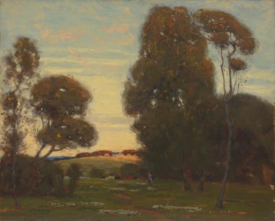 无题法国风景，1905年。 作者 威廉·A·哈珀