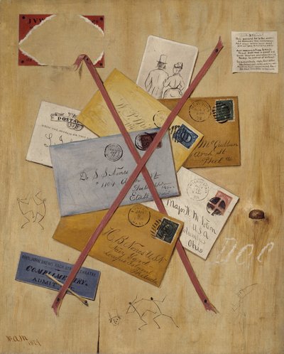 诺恩斯博士的画架，1879年。 作者 威廉·米切尔