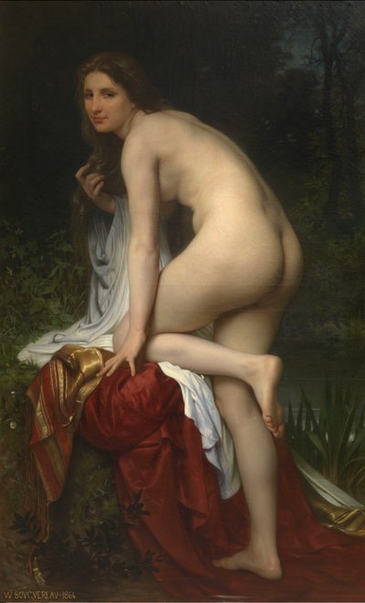 巴登德（沐浴者） 作者 William Adolphe Bouguereau