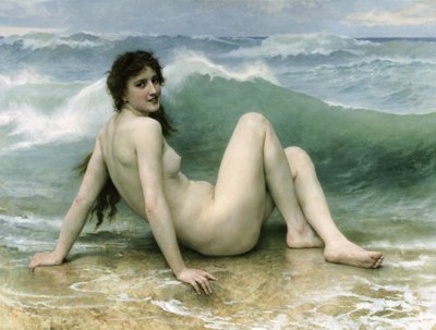 浪潮，1896年 作者 威廉·阿道夫·布格罗