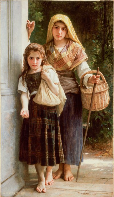 小乞丐们 作者 William Adolphe Bouguereau