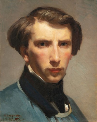 自画像》，1853年。 作者 威廉·阿道夫·布格罗
