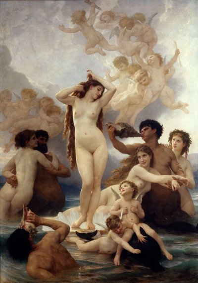 金星的诞生 作者 William Adolphe Bouguereau