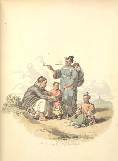 农民与家人 作者 威廉·亚历山大