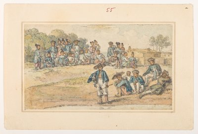 f.11 55 幅中国研究，选自马戛尔尼勋爵于 1792 年至 1794 年间出使中国期间绘制的 372 幅风景、海岸线、服饰和日常生活画册（纸面铅笔和水彩画） 作者 威廉·亚历山大