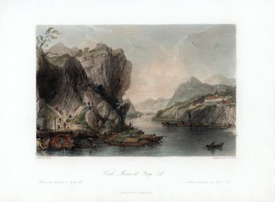 英蒂的煤矿》，中国，约1840年。 作者 威廉·亚历山大·勒佩蒂