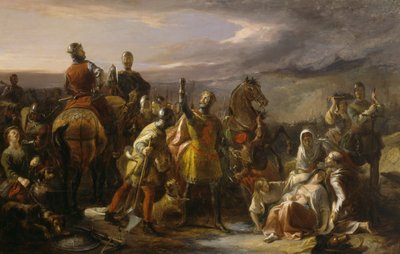 英雄主义与人性》，约 1840 年（布面油画） 作者 威廉·艾伦