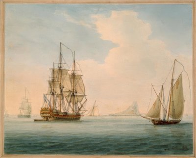 W.Anderson创作的《英国战争》 -水彩画，1804年 作者 威廉·安德森