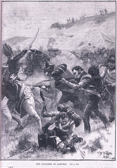 Albuera的fusiliers 作者 威廉·巴恩斯（William Barnes）羊毛