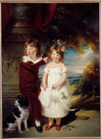 兄弟姐妹 绘画 by William Beechey (1753-1839) Sun。 1,67x1,23 m 作者 威廉·比奇