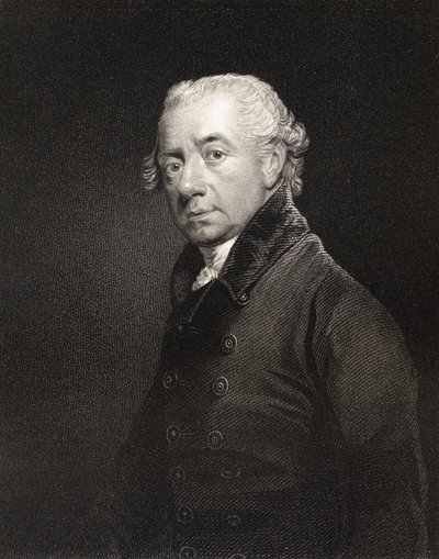 John Heaviside，由John Cochran（1821-65）镌刻，来自&39;国家肖像画廊，第二卷&39;，出版于1835年 作者 威廉·比奇