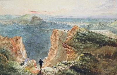 Salisbury Crags，爱丁堡 作者 威廉·贝尔·斯科特