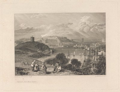 Plymouth, from Mount Batten 作者 威廉·伯纳德·库克