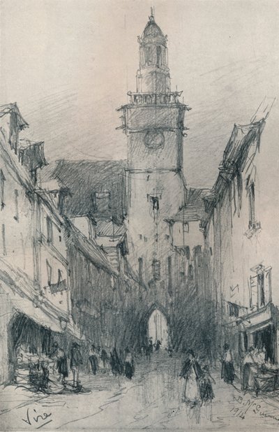 维尔，诺曼底，c1900 1914-1915。 作者 威廉·宾厄姆·麦坚尼斯