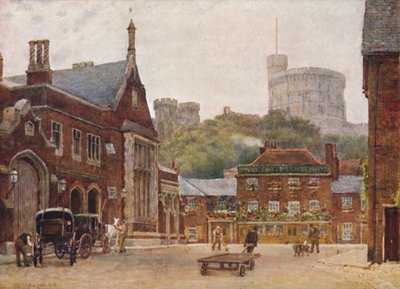 圆塔和西南火车站，c1900 作者 威廉·比斯科姆·加德纳