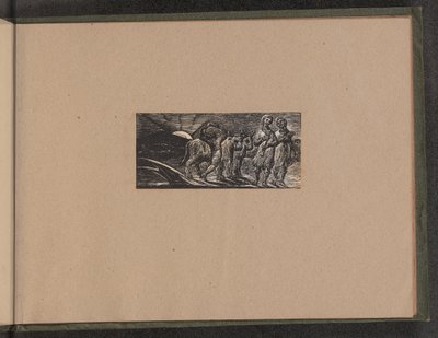 带着犁和牛欢快归来的男孩，1821年。 作者 威廉·布雷克