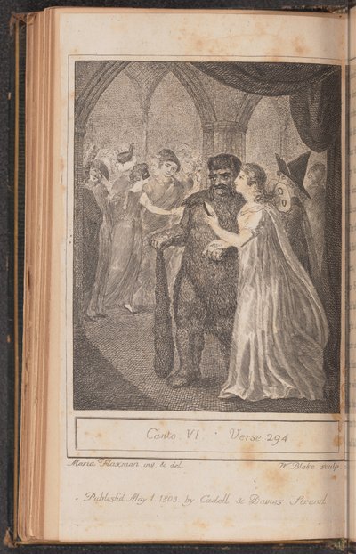 第四节，第294节，1803年出版。 作者 威廉·布雷克