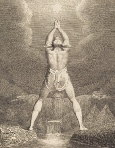 肥沃的埃及，1791年。 作者 威廉·布雷克