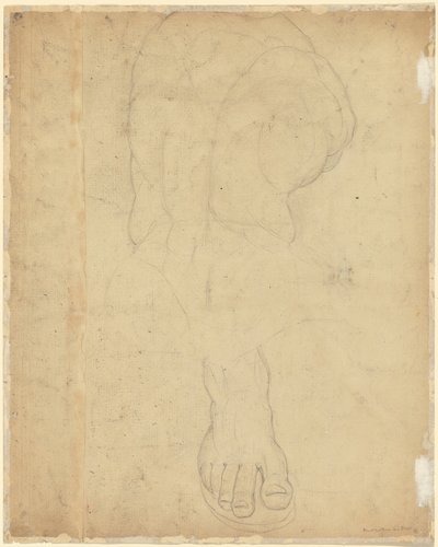 Belvedere Torso[背面]。 作者 威廉·布雷克