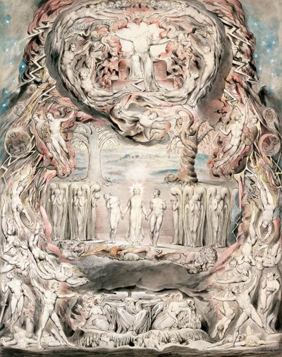 人的堕落》，约1780-1827年 作者 威廉·布雷克