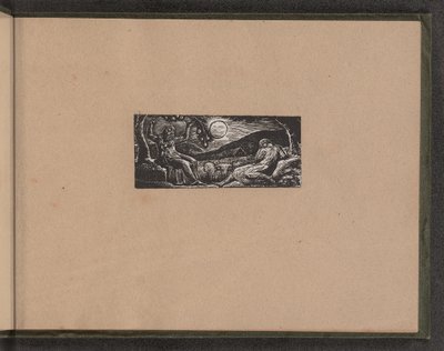果树下的not，1821年。 作者 威廉·布雷克