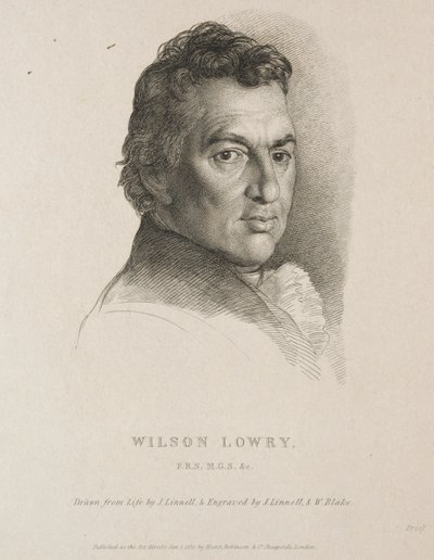 威尔逊·洛瑞（Wilson Lowry），1825年。 作者 威廉·布雷克