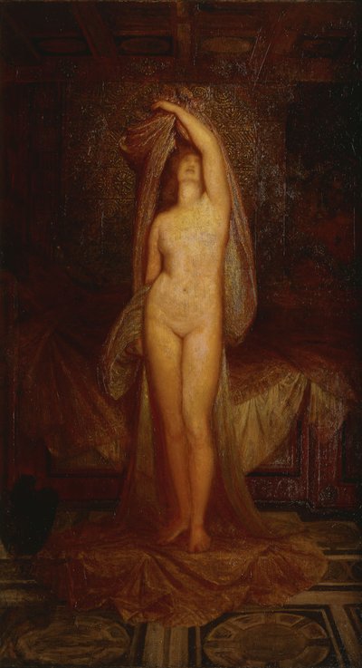 一个寓言的女性形象， 作者 威廉·布莱克·里士满