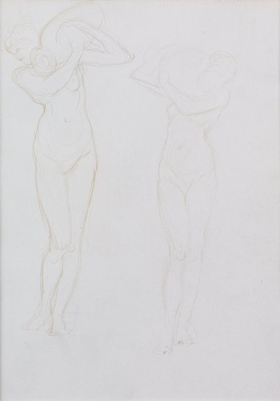 研究（metalpoint） 作者 威廉·布莱克·里士满