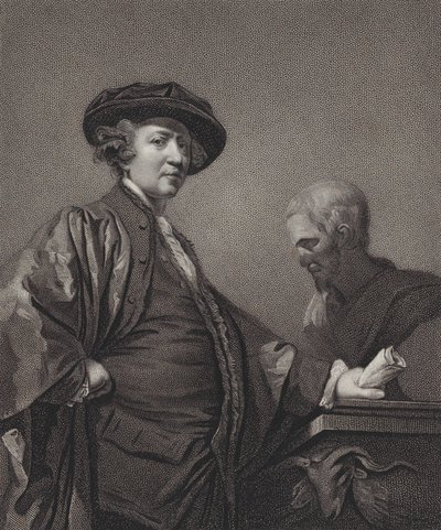 Joshua Reynolds爵士，骑士，1811年。 作者 威廉·邦德