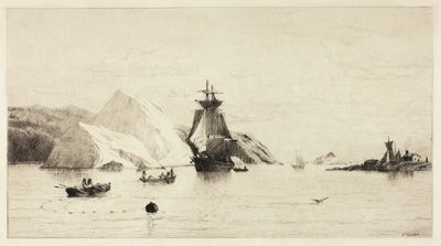 北极海景 作者 威廉·布拉德福德