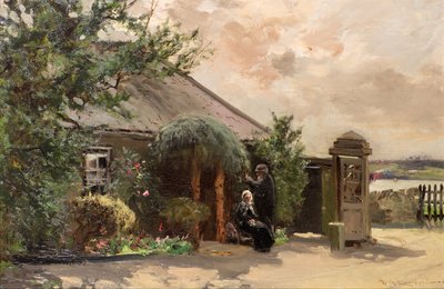 Balgay Lodge, Dundee (oil on canvas) 作者 威廉·布拉德利·拉蒙德