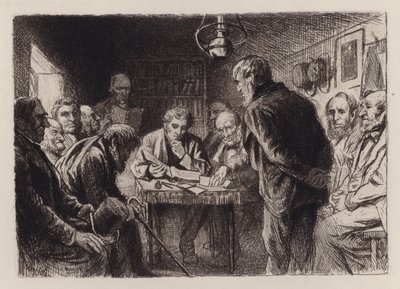 The Kirk-Session (engraving) 作者 威廉·布拉西 (后) 霍尔