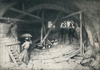 1922年代末至20世纪初，伽利略面粉厂。 作者 威廉·布拉西·霍尔